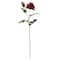 12 Pack: 29.5" Burgundy Velvet Rose Stem by Ashland®